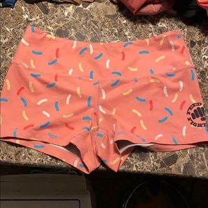 Feed Me Fight Me FMFM Confetti Shorts